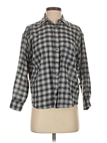 Equipment 3/4 Sleeve Button-Down Shirt (view 1)