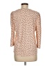 Adrianna Papell Polka Dots Tan 3/4 Sleeve Blouse Size M - photo 2