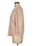 Adrianna Papell Polka Dots Tan 3/4 Sleeve Blouse Size M - photo 5