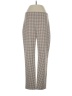 Theory Houndstooth Ivory Casual Pants Size 4 - photo 1