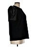 Nine West Black Short Sleeve Top Size L - photo 4