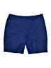 Apt. 9 Solid Blue Athletic Shorts Size 10 - photo 1