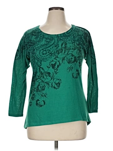 DressBarn 3/4 Sleeve Top (view 1)