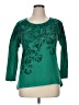 DressBarn Teal 3/4 Sleeve Top Size 1X - photo 1