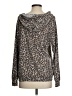 Haptics Animal Print Brown Pullover Sweater Size S - photo 2