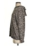 Haptics Animal Print Brown Pullover Sweater Size S - photo 5