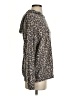 Haptics Animal Print Brown Pullover Sweater Size S - photo 4
