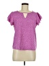 Shein Pink Short Sleeve Blouse Size 6 - photo 1
