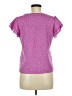 Shein Pink Short Sleeve Blouse Size 6 - photo 2