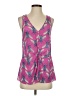 Leifnotes 100% Silk Pink Sleeveless Silk Top Size 4 - photo 1