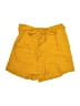 Antonio Melani Solid Yellow Shorts Size 4 - photo 1
