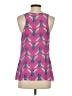 Leifnotes 100% Silk Pink Sleeveless Silk Top Size 4 - photo 2