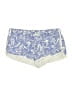 Primark 100% Cotton Paisley Blue Shorts Size L - photo 1