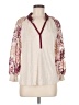 Tiny 100% Rayon Ivory 3/4 Sleeve Blouse Size M - photo 1