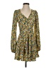 AFRM Floral Yellow Casual Dress Size S - photo 1