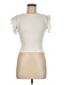 Zara Ivory Short Sleeve Top Size M - photo 1