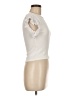 Zara Ivory Short Sleeve Top Size M - photo 4
