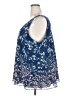 Lane Bryant 100% Polyester Blue Sleeveless Blouse Size 24 - photo 5