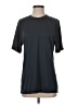 Zella 100% Polyester Solid Gray Active T-Shirt Size S - photo 1