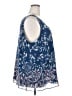 Lane Bryant 100% Polyester Blue Sleeveless Blouse Size 24 - photo 4