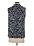 Ann Taylor LOFT Blue Sleeveless Blouse Size S - photo 2