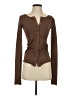 Lane Brown Long Sleeve Blouse Size S - photo 1