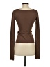 Lane Brown Long Sleeve Blouse Size S - photo 2