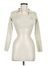 Shein 100% Polyester Ivory Long Sleeve Top Size 6 - photo 1