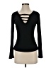 Unbranded Black Long Sleeve Top Size S - photo 1