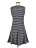 Gap Stripes Gray Casual Dress Size 8 - photo 2