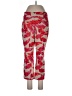 T Tahari Print Red Casual Pants Size L - photo 1