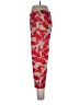 T Tahari Print Red Casual Pants Size L - photo 5