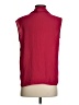 Chelsea28 100% Polyester Burgundy Sleeveless Blouse Size S - photo 2