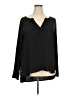 Jones & Co 100% Polyester Black Long Sleeve Blouse Size 2X - photo 1