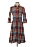 Pendleton 100% Cotton Plaid Brown Casual Dress Size 4 (petite) - photo 1