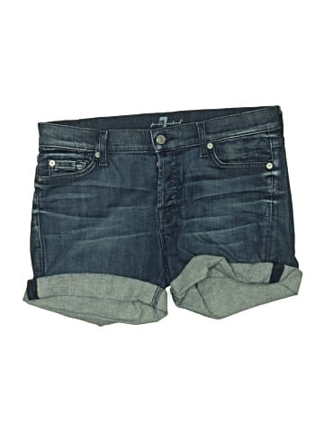 7 For All Mankind Denim Shorts (view 1)