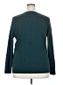 Basic Editions Teal Pullover Sweater Size 3X - photo 2