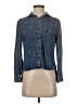 Amadi Blue Long Sleeve Blouse Size XS - photo 1