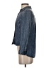 Amadi Blue Long Sleeve Blouse Size XS - photo 5