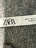 Zara Chevron-herringbone Gray Casual Skirt Size S - photo 4