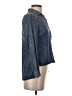 Amadi Blue Long Sleeve Blouse Size XS - photo 4