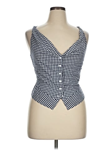 Frankies Bikinis Sleeveless Blouse (view 1)