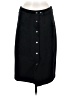 Theory Solid Black Formal Skirt Size 6 - photo 1