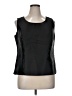 Moshita Black Sleeveless Blouse Size 14 - photo 1