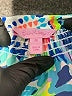 Lilly Pulitzer 100% Silk Blue Long Sleeve Silk Top Size M - photo 6
