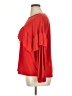 Elle Red Long Sleeve Blouse Size XL - photo 5