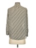 Moulinette Soeurs 100% Polyester Gray 3/4 Sleeve Blouse Size 4 - photo 2