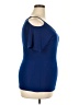 J.M. Fleurette Blue Short Sleeve Top Size 2X - photo 4