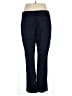 Lands' End Solid Blue Dress Pants Size 18 (tall) - photo 2