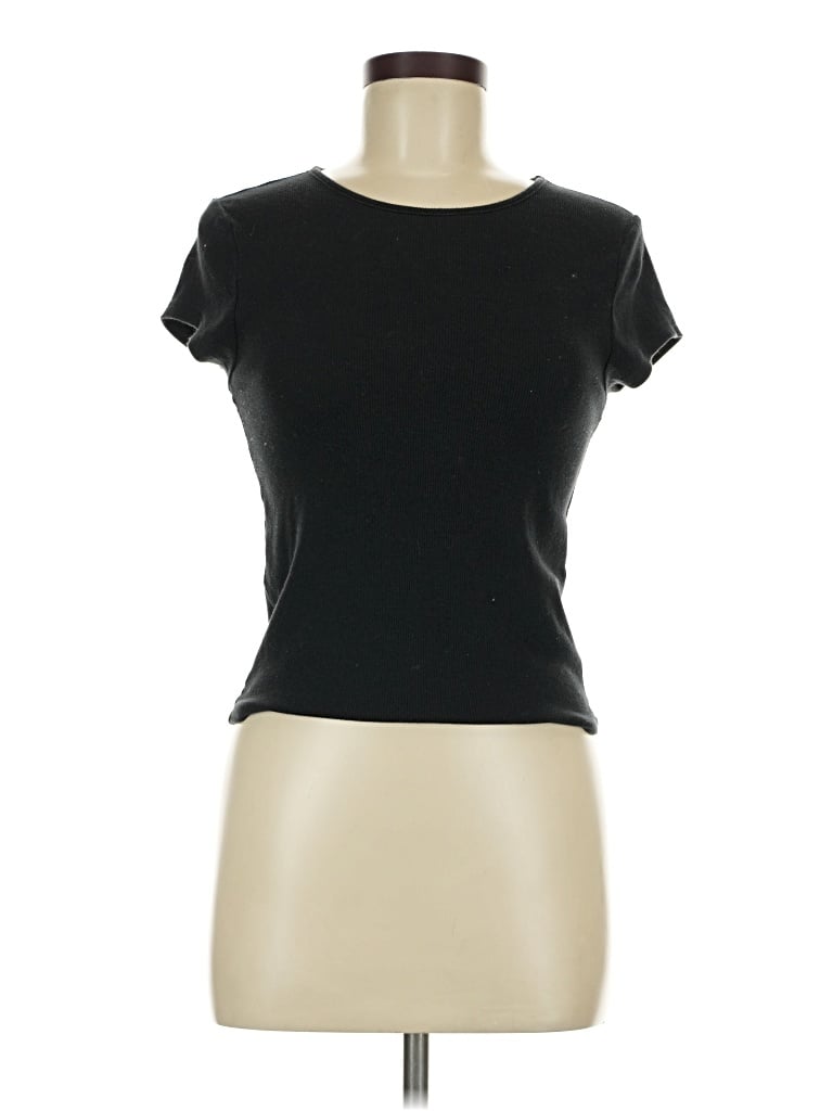 Pre-owned American Eagle Outfitters Short Sleeve T-shirt In Black